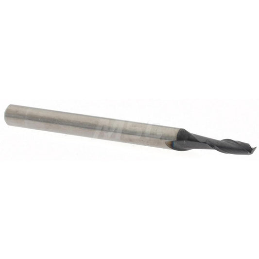 Accupro 14796929 Square End Mill 0.08" Dia, 0.24" LOC, 2 Flutes, Solid Carbide