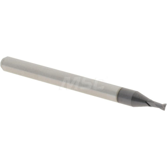 Accupro 14797012 Square End Mill 0.055'' Dia, 0.083'' LOC, 1/8'' Shank Dia, 1-1/2'' OAL, 2 Flutes, Solid Carbide