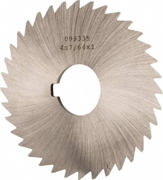 Martindale Electric Co. OMSLE10937 Slitting & Slotting Saw 4" Dia, 7/64" Thick, 1" Arbor Hole, 36 Teeth, High Speed Steel