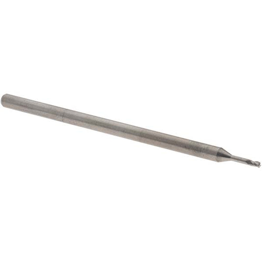 Harvey Tool 33250 Square End Mill 0.0500" Dia, 0.0750" LOC, 3 Flute, Solid Carbide