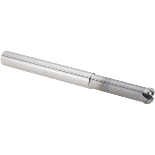 OSG 44700511 Corner Radius End Mill 3/8" Dia, 0.15" LOC, 3/32" Radius, 4 Flutes, Solid Carbide