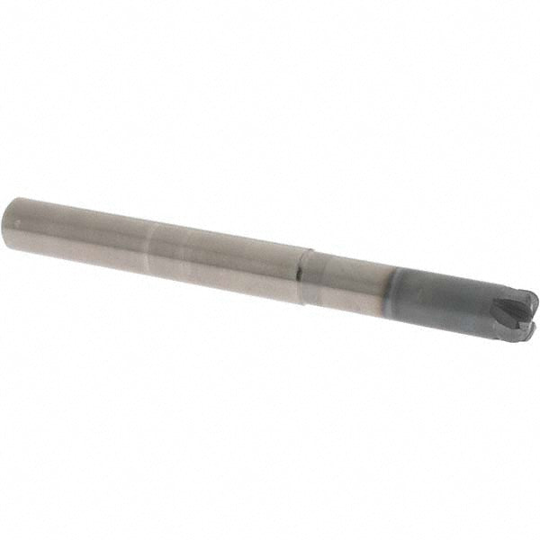 OSG 44700611 Corner Radius End Mill 1/2" Dia, 0.2" LOC, 1/8" Radius, 4 Flutes, Solid Carbide