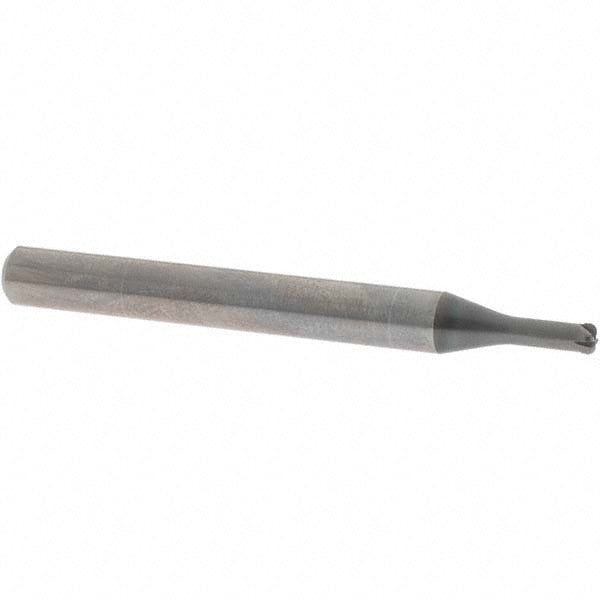 OSG 457003011 Corner Radius End Mill 3 mm Dia, 1.2 mm LOC, 0.75 mm Radius, 4 Flutes, Solid Carbide