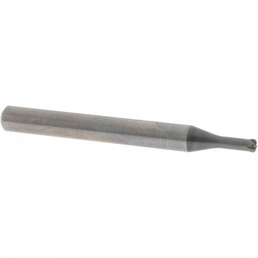 OSG 457003011 Corner Radius End Mill 3 mm Dia, 1.2 mm LOC, 0.75 mm Radius, 4 Flutes, Solid Carbide