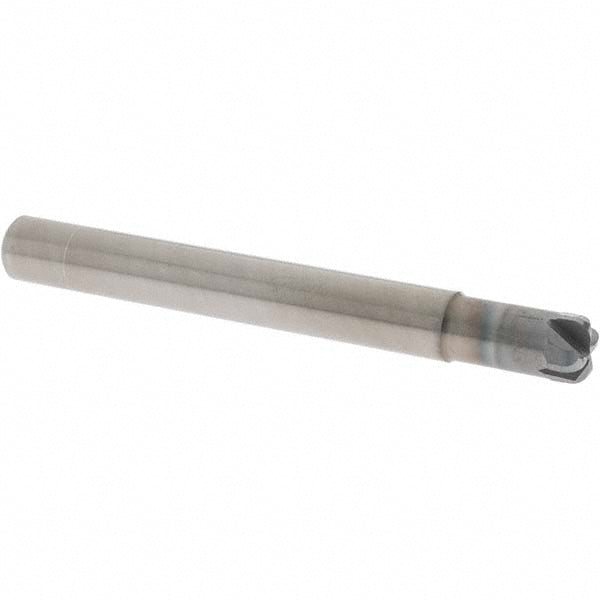 OSG 457012011 Corner Radius End Mill 12 mm Dia, 5 mm LOC, 3 mm Radius, 4 Flutes, Solid Carbide