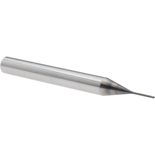 OSG 36900411 Ball End Mill 1/32" Dia, 1/32" LOC, 2 Flute, Solid Carbide