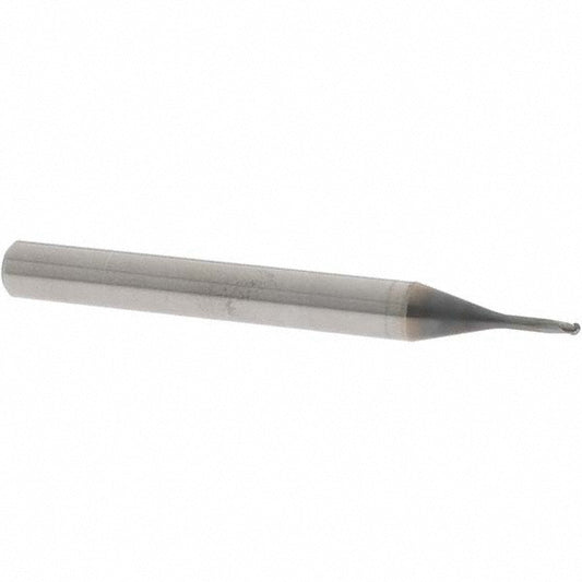 OSG 36900611 Ball End Mill 1/16" Dia, 1/16" LOC, 2 Flute, Solid Carbide
