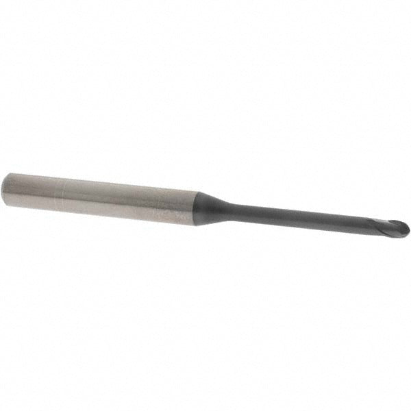 OSG 36901311 Ball End Mill 1/8" Dia, 1/8" LOC, 2 Flute, Solid Carbide