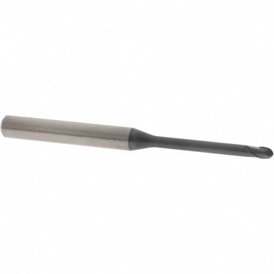 OSG 36901311 Ball End Mill 1/8" Dia, 1/8" LOC, 2 Flute, Solid Carbide