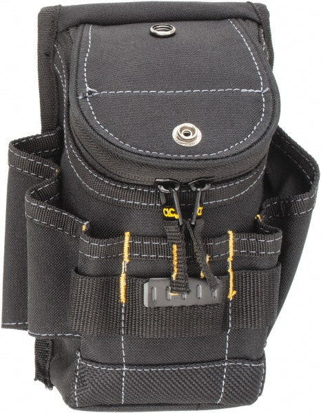 CLC 1523 Tool Pouch 6 Pockets, Polyester, Black