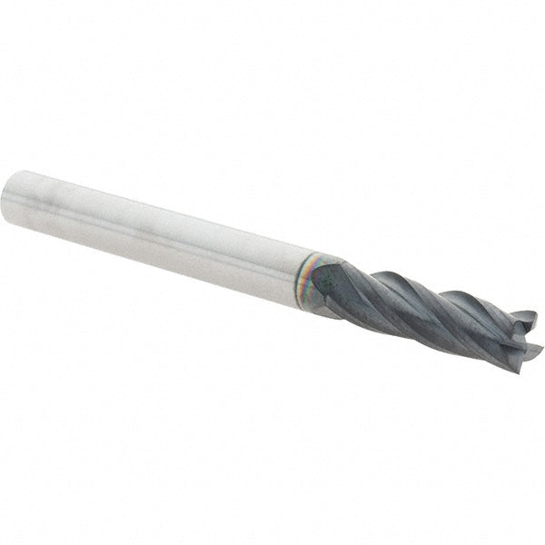 Arch Cutting Tools 166450 Square End Mill 3/16" Dia, 5/8" LOC, 4 Flute, Solid Carbide