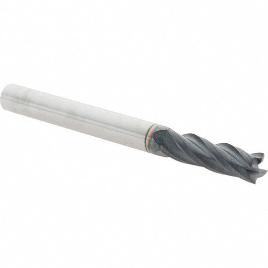 Arch Cutting Tools 166450 Square End Mill 3/16" Dia, 5/8" LOC, 4 Flute, Solid Carbide