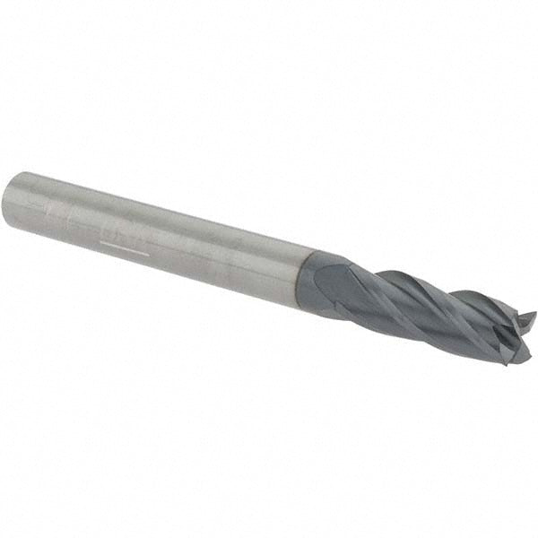Arch Cutting Tools 166494 Square End Mill 1/4" Dia, 3/4" LOC, 4 Flute, Solid Carbide