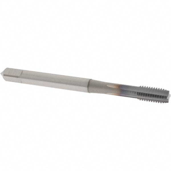 OSG 1105100308 Straight Flute Tap M5x0.80 Metric Coarse, 4 Flutes, Modified Bottoming, 6H Class of Fit, Powdered Metal, TiCN Coated