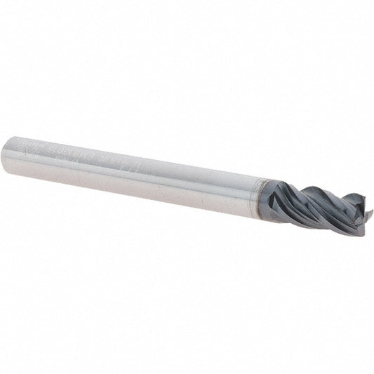 YG-1 EMB13016 Square End Mill 1/4" Dia, 1/2" LOC, 4 Flute, Solid Carbide