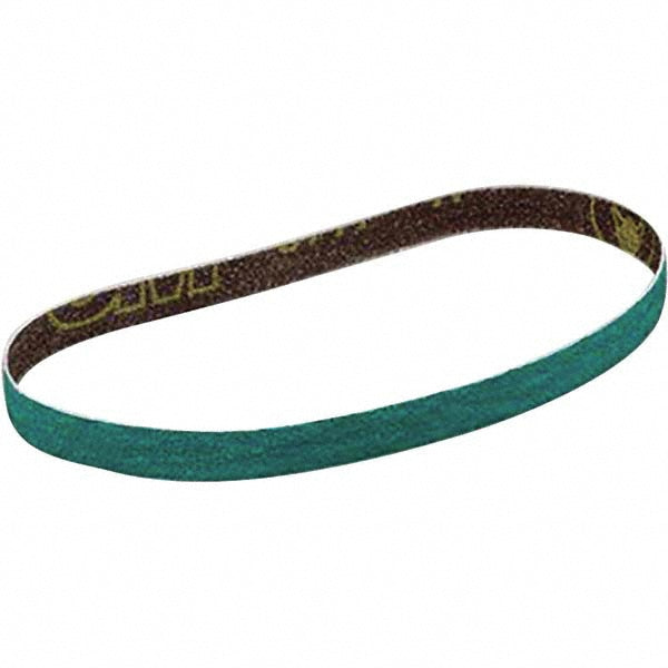 3M 7000119459 Abrasive Belt  1/2" Wide, 18" OAL, 36 Grit, Alumina Zirconia