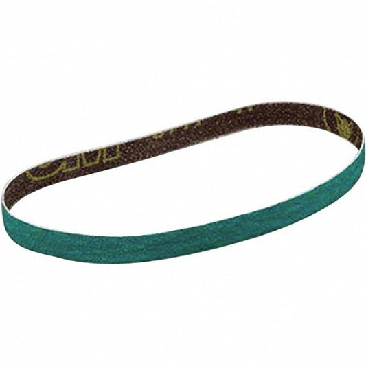 3M 7010308482 Abrasive Belt  1" Wide, 18" OAL, 60 Grit, Alumina Zirconia