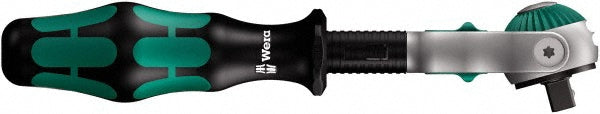 Wera 05003500001 Ratchet 1/4" Drive, Round Head