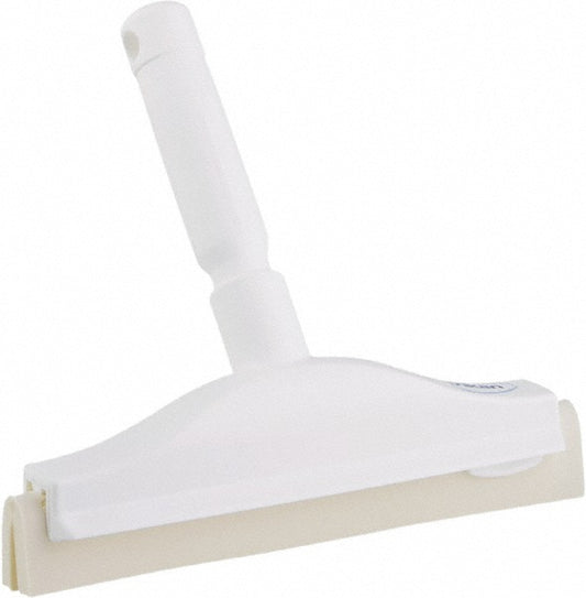 Vikan 77515 Hand Squeegee with Replacement Cassette, 9.8", White