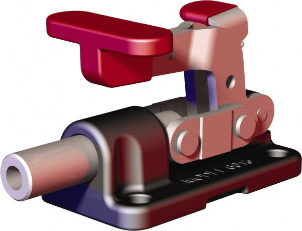 De-Sta-Co 6015-R Standard Straight Line Action Clamp 562.02 lb Load Capacity, 0.7" Plunger Travel, Flanged Base, Carbon Steel