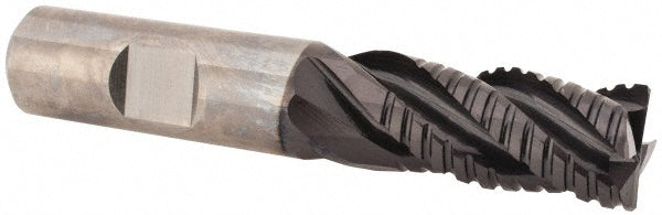 Guhring 9030810158700 Roughing End Mill 5/8" Dia, 4 Flute, Coarse Pitch, Single End, Solid Carbide
