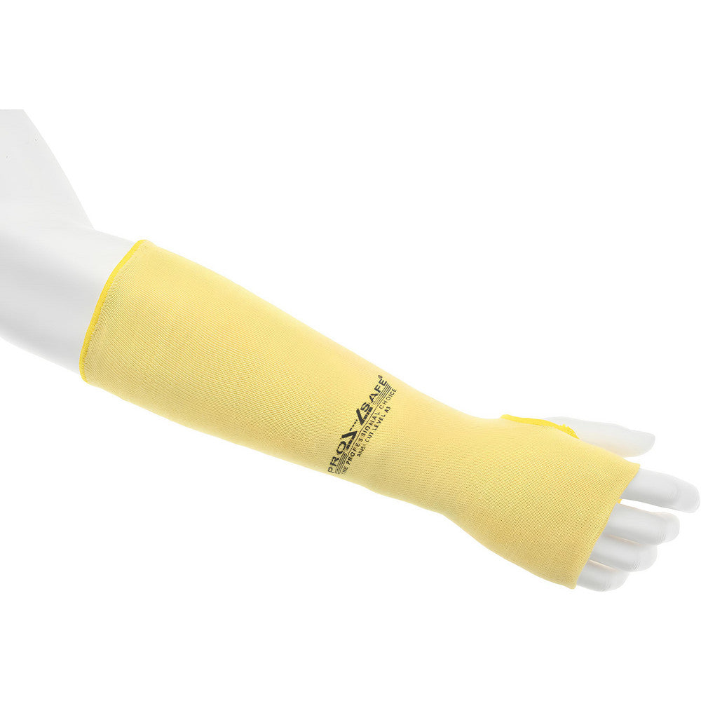 PRO-SAFE SLA-A4-14T General Purpose Protective Sleeves  Size Universal,  Kevlar,  Yellow,  ANSI Abrasion N/A