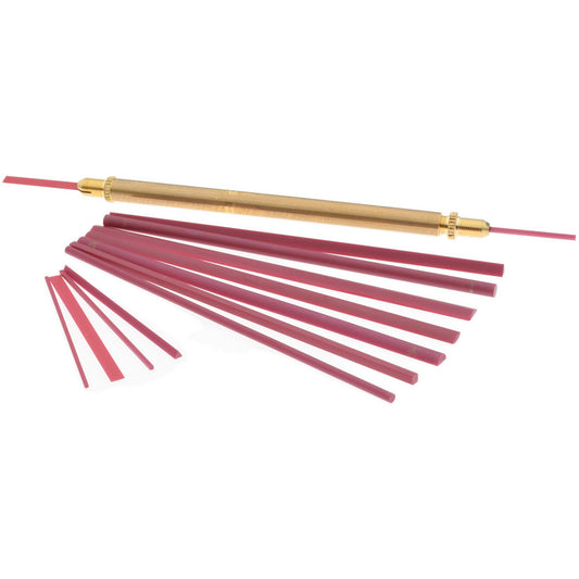 Value Collection 3504200 12 Piece Synthetic Ruby Stone Kit