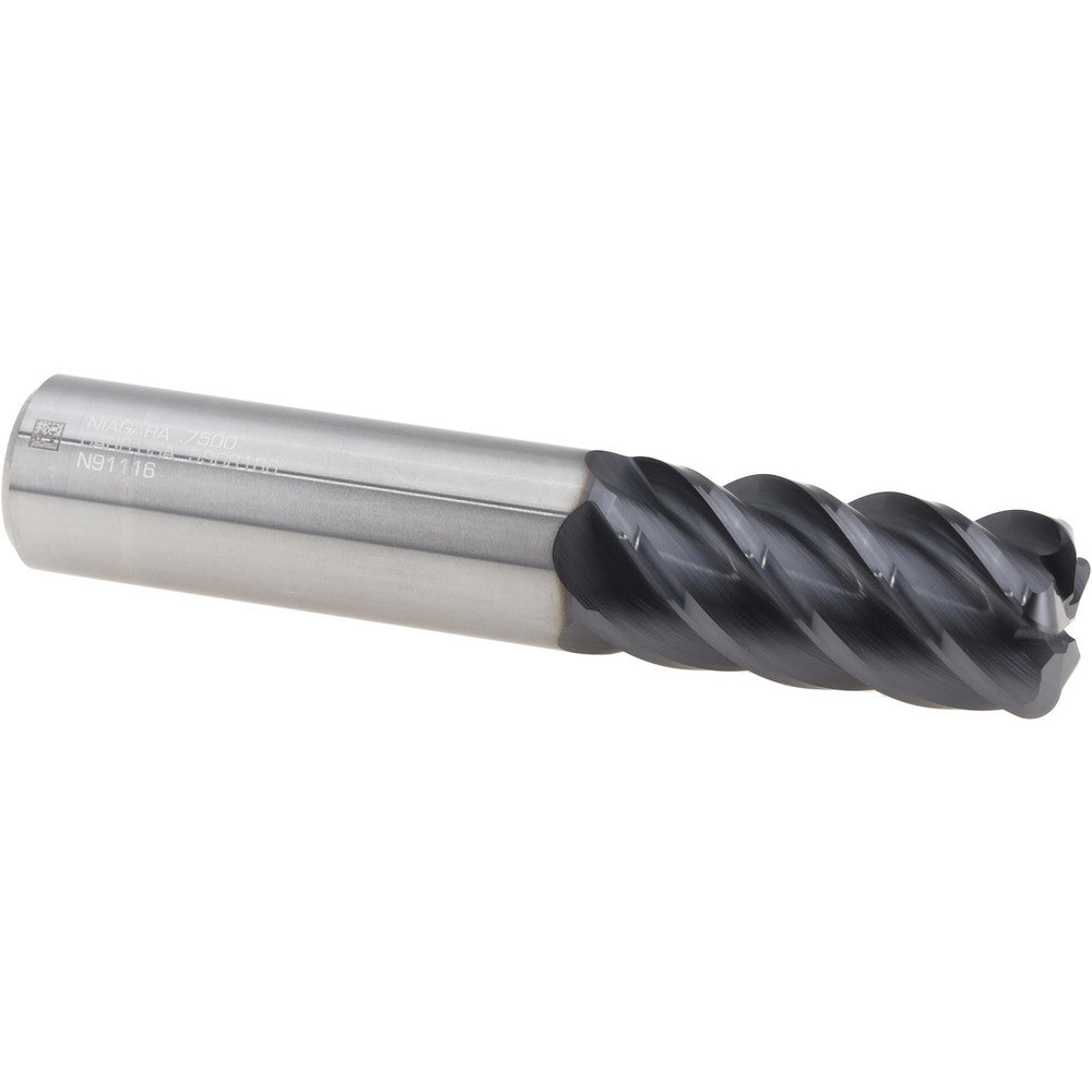 Seco 17007067 Corner Radius End Mill 3/4" Dia, 1-5/8" LOC, 0.1250" Radius, 5 Flute, Solid Carbide