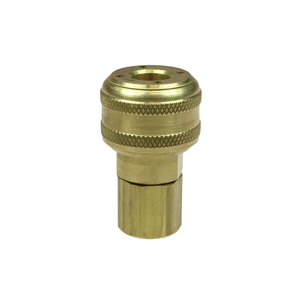 Coilhose Pneumatics 580A Pneumatic Hose Coupling 3/8" Thread, 3/8" Body Dia, Industrial Interchange