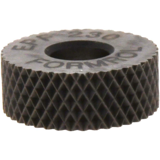 STAFFORD SPECIAL TOOLS EPF-230 Standard Knurl Wheel 1/2" Dia, 90 &deg Tooth Angle, 30 TPI, Diamond, High Speed Steel