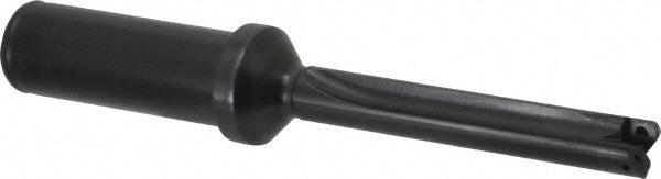 Allied Machine and Engineering 240Z0S-075F Indexable Spade Drill 7/16 to 1/2" Dia, 2-3/8" Max Depth, Straight Flute