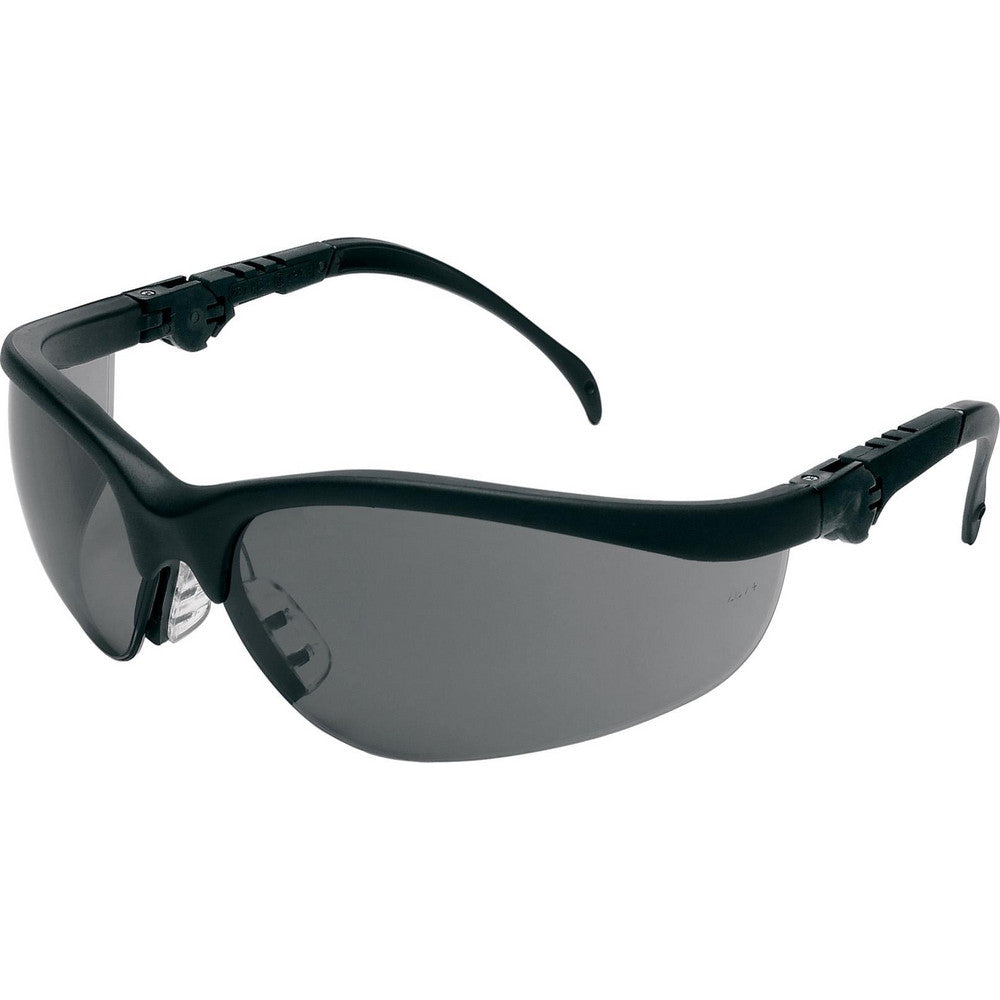 MCR Safety KD312 Safety Glasses Scratch-Resistant, Polycarbonate, Gray Lenses, Full-Framed