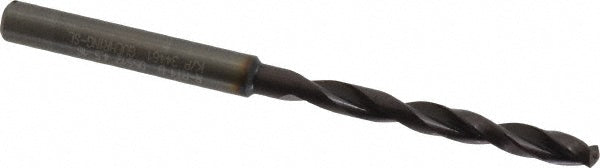 Guhring 9055120045000 Taper Length Drill Bit 4.50 mm (0.1772) Dia, 140 deg, Solid Carbide