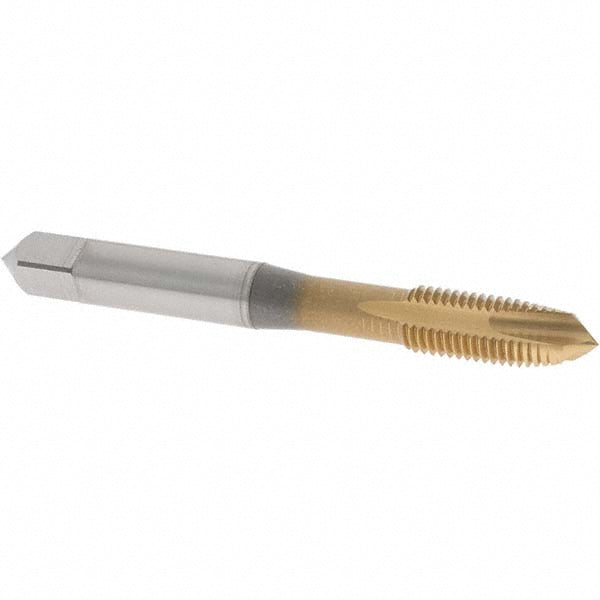 OSG 1101502905 Spiral Point Tap 5/16-24 UNF, 3 Flutes, Plug Chamfer, 3B Class of Fit, HSS-E-PM, TiN Coated