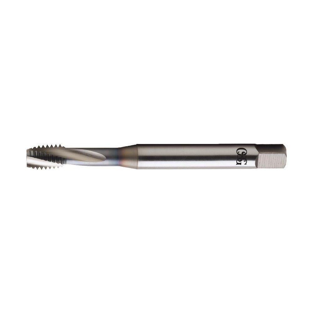 OSG 1301300508 Spiral Flute Tap 1/4-20, UNC, 3 Flute, Bottoming Chamfer, 2B Class of Fit, Vanadium High-Speed Steel, TiCN Finish