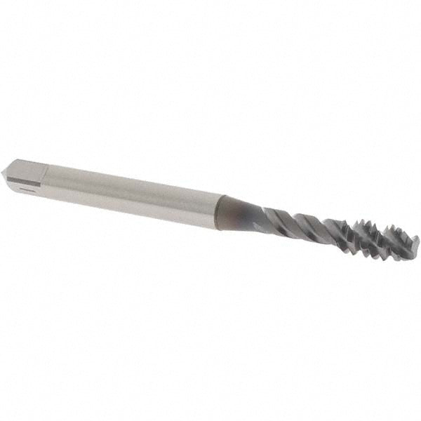 OSG 2913408 Spiral Flute Tap #10-24, UNC, 3 Flute, Modified Bottoming Chamfer, 2B/3B Class of Fit, Vanadium High-Speed Steel, TiCN Finish