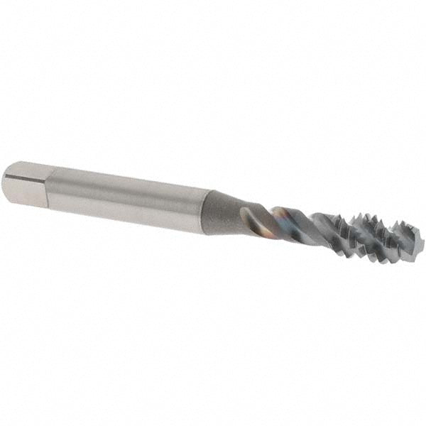 OSG 2930008 Spiral Flute Tap 1/4-20, UNC, 3 Flute, Modified Bottoming Chamfer, 3B Class of Fit, Vanadium High-Speed Steel, TiCN Finish
