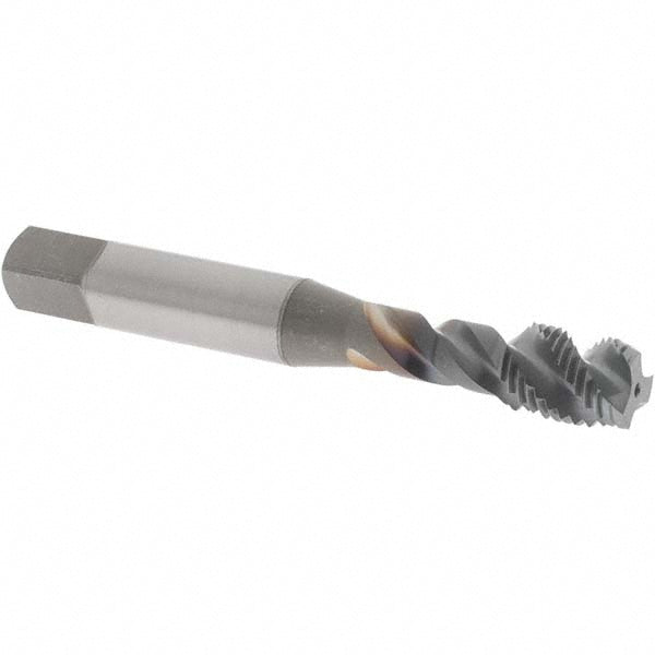 OSG 2931808 Spiral Flute Tap 3/8-24, UNF, 3 Flute, Modified Bottoming Chamfer, 3B Class of Fit, Vanadium High-Speed Steel, TiCN Finish