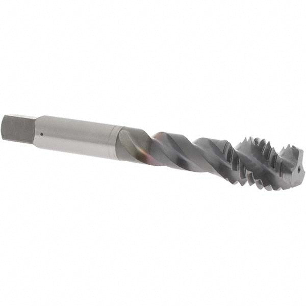 OSG 2932408 Spiral Flute Tap 1/2-13, UNC, 3 Flute, Modified Bottoming Chamfer, 3B Class of Fit, Vanadium High-Speed Steel, TiCN Finish