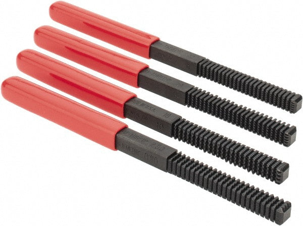 Value Collection 158 4 Piece 7/16 x 8-3/8" External Pipe Thread Restoring File Set