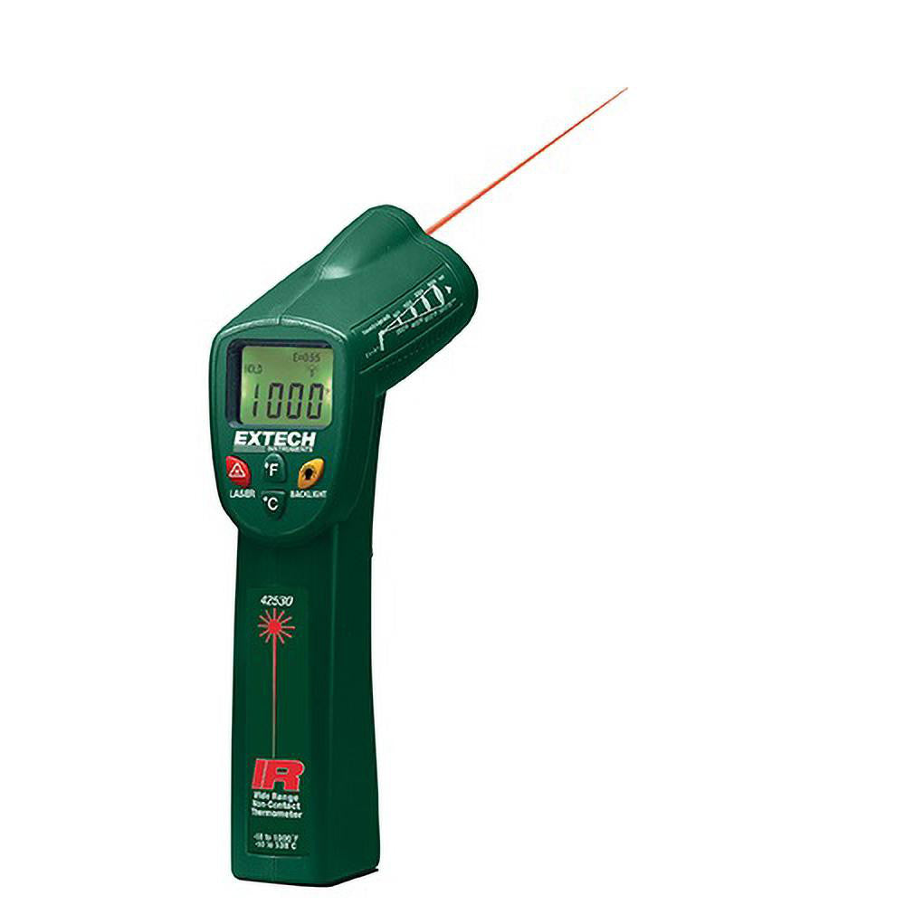 Extech 42510A -50 to 650&degC (-58 to 1200&degF) Infrared Thermometer