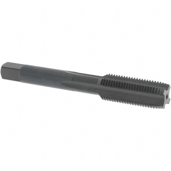 OSG 1122801 Straight Flute Tap 1/2-20 UNF, 4 Flute, Plug Chamfer, 3B Class of Fit, High-Speed Steel, Oxide Finish