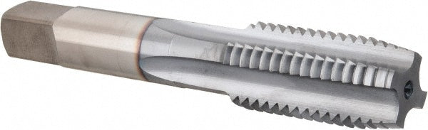 OSG 1124908 Straight Flute Tap 3/4-10 UNC, 4 Flute, Plug Chamfer, High-Speed Steel, TiCN Finish