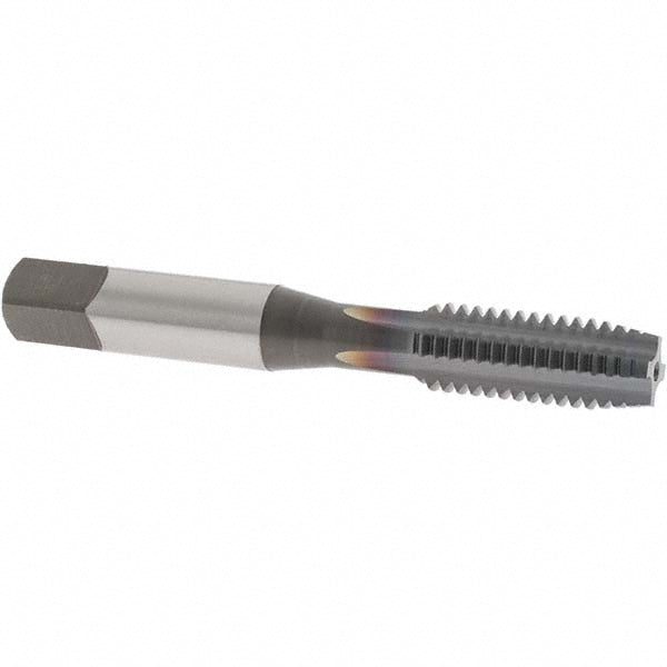 OSG 1121308 Straight Flute Tap 3/8-16 UNC, 4 Flute, Plug Chamfer, 3B Class of Fit, High-Speed Steel, TiCN Finish