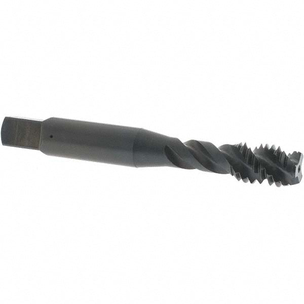 OSG 2931501 Spiral Flute Tap 3/8-16, UNC, 3 Flute, Modified Bottoming Chamfer, 3B Class of Fit, Vanadium High-Speed Steel, Oxide Finish