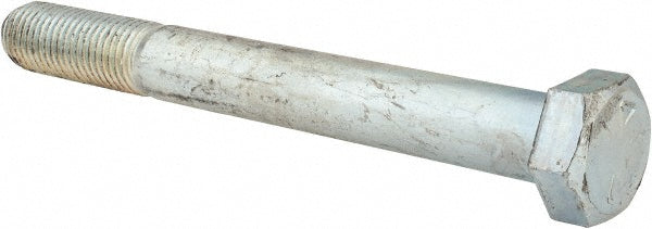 HHCS Made In USA MSC-30170-9 Hex Head Cap Screw 1-8 x 9", Grade 5 Steel, Zinc-Plated