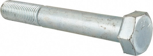 HHCS Made In USA -30174-9 Hex Head Cap Screw 1-1/4 - 7 x 9", Grade 5 Steel, Zinc-Plated