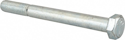 HHCS Made In USA MSC-30145-61/2 Hex Head Cap Screw 5/8-11 x 6-1/2", Grade 5 Steel, Zinc-Plated