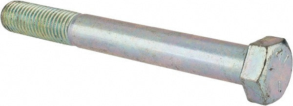 HHCS Made In USA -30160-61/2 Hex Head Cap Screw 3/4-10 x 6-1/2", Grade 5 Steel, Zinc-Plated
