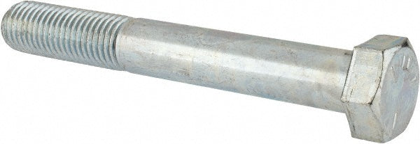 HHCS Made In USA -30165-61/2 Hex Head Cap Screw 7/8-9 x 6-1/2", Grade 5 Steel, Zinc-Plated